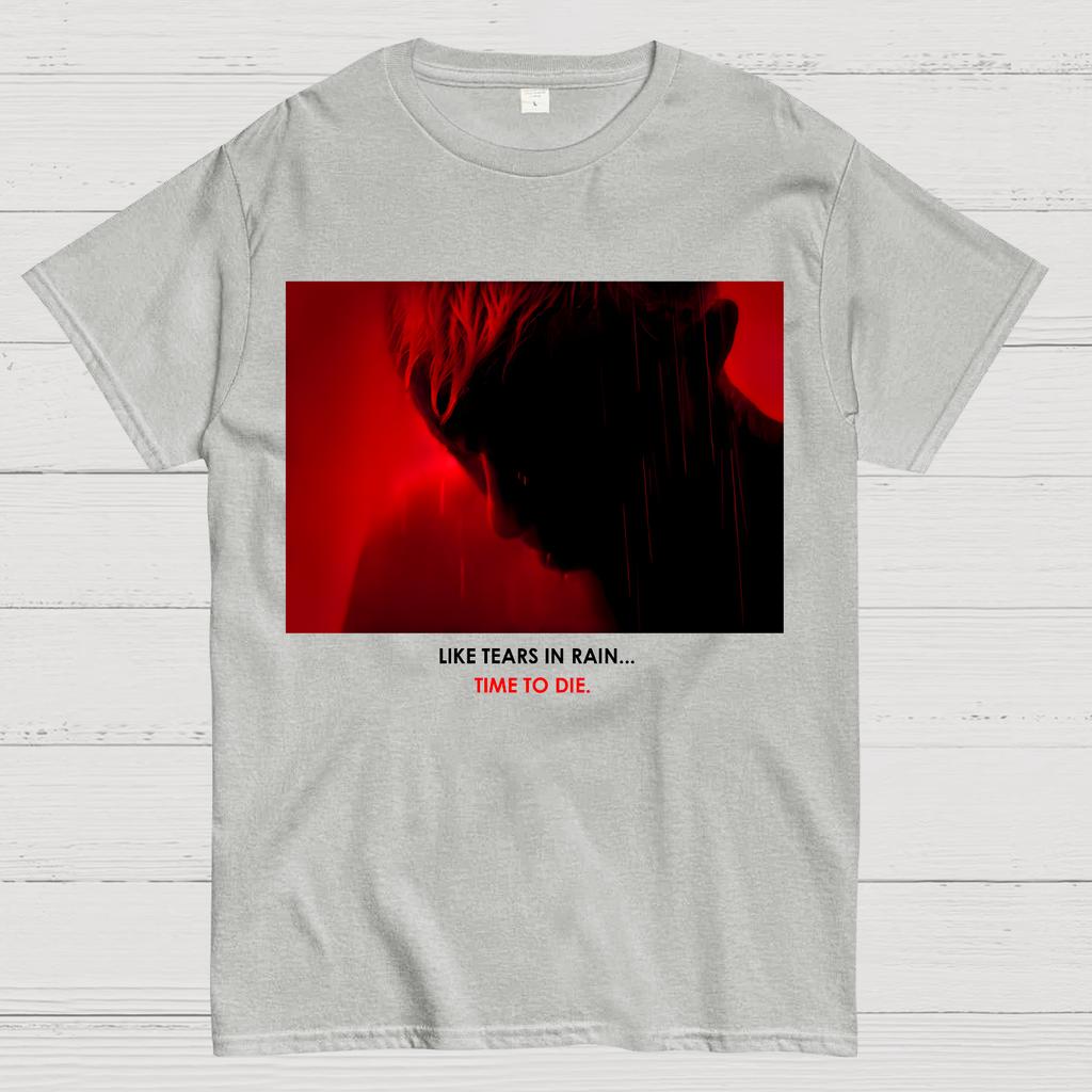 Come Lacrime nella Pioggia Unisex 100% Cotone Estiva Casual Fresca Larga T-Shirt