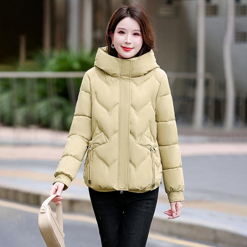 2025 New Padded Jacket Women's Winter Short Small Korean Version Thickened Padded Jacket Loose Padded Jacket