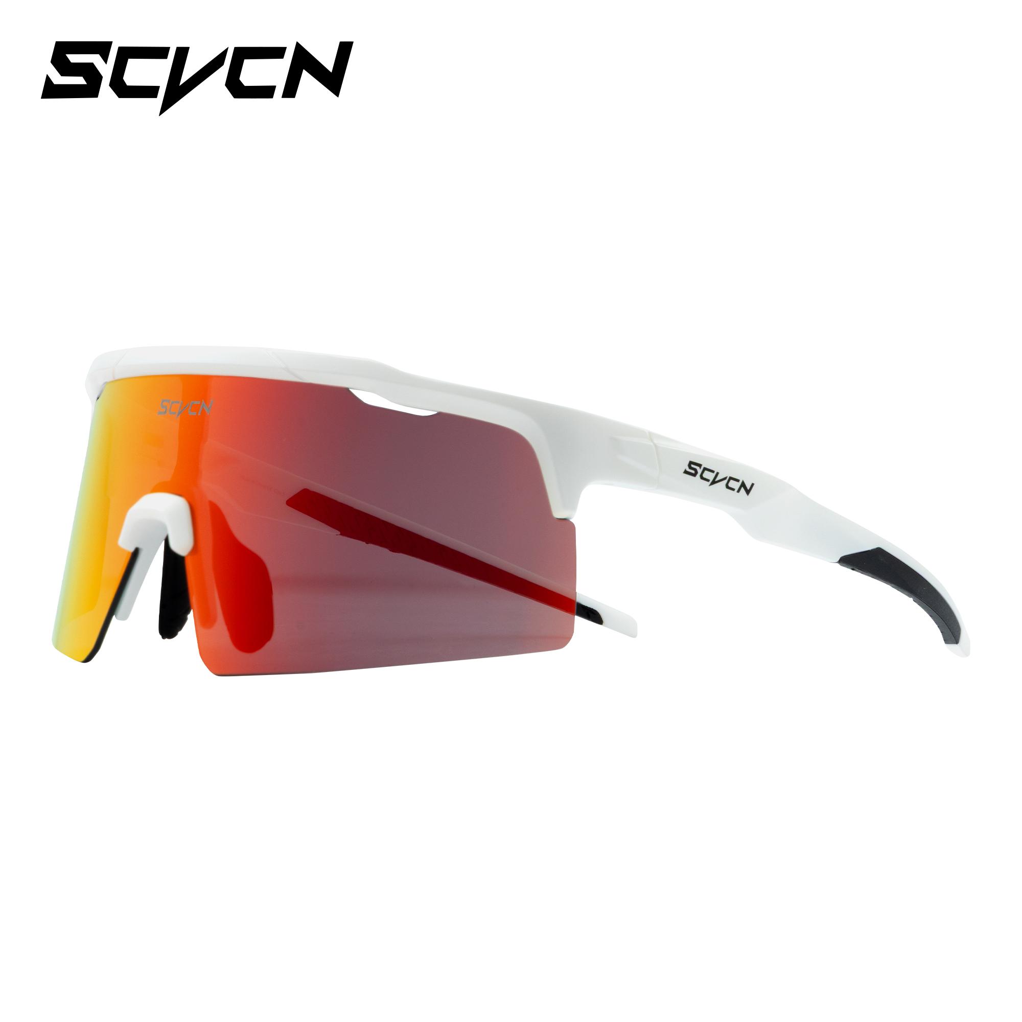 

SCVCN Photochromic Sunglasses for Man Cycling GlassesBike Glasses UV400 Rosd Speed Bicycle Eyewear MTB Outdoor Woman Goggles