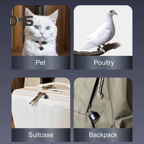 Urmăritor inteligent pentru animale de companie Guler de urmărire a locației Mod de poziționare globală în timp real Alimentat cu baterie Mini Tracker pentru câini Localizator de animale de companie anti-pierdere