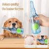New Plastic Crunchnplay Bottle Toy Creative Interactive Dog Water Bottle Toy with Tennis TPR Bottle Chew for Dogs