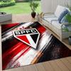 Sao Paulo FC3 Flannel Pattern Square Carpet,Area Rug,Carpet Rug for Living Room Bedroom Sofa Playroom Decor,Non-slip Floor Mat