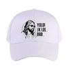Yolo jk brb jesus Caps Summer Adult Baseball Cap Adjustable with Curved Brim Duckbill Hat Protection Sun Hats Casual