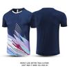 Quick-Dry Badminton Set Men Women Sportswear Training Outfit Striped Gym Running Volleyball Tennis