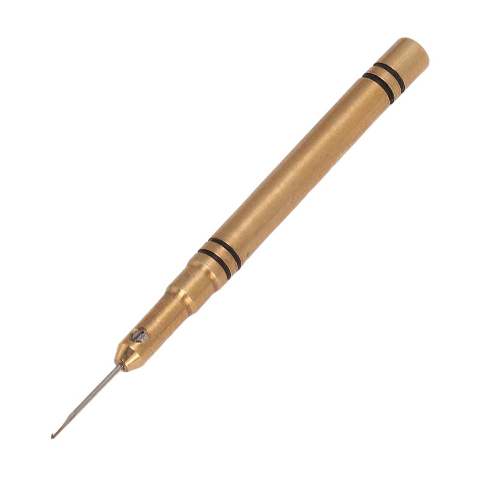 Uhrkronenring-Entferner Edelstahl Entfernen wasserdichter Ringe Uhrenwartungswerkzeug mit zwei Ersatzhaken