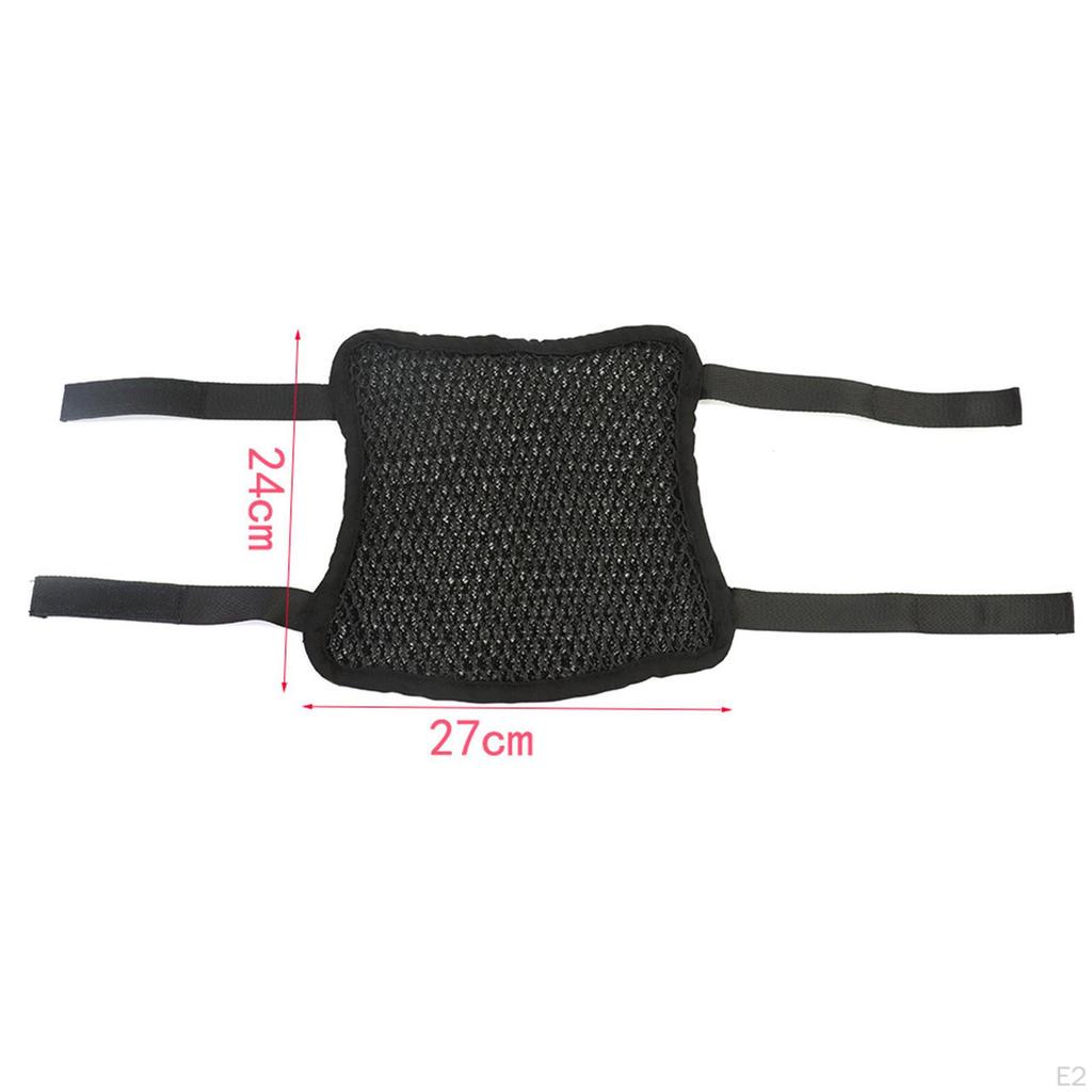 3D Honeycomb Breathable Seat Cover Motorcycle Saddle Pillow Accessories Comfort Reduces