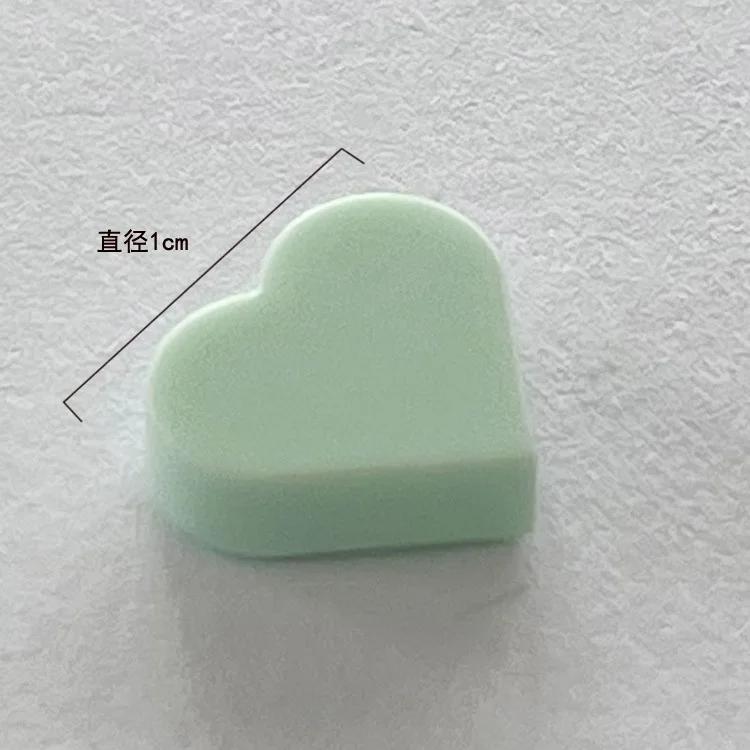 Non-Toxic Love Heart Shaped Small Building Blocks Part Moc 1X1 Smooth Bricks Mix Colors Diy Parts Compatible With Lego 39739