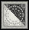 90cm Trendy Paisley Silk-Style Headscarf for Women - European American Design