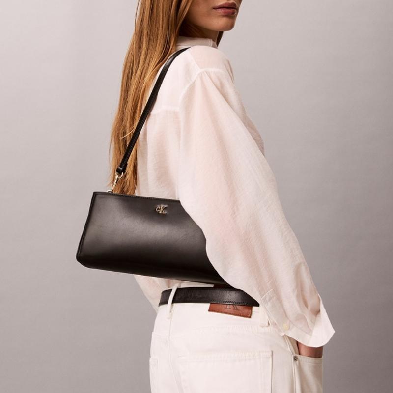 Calvin Klein JeanS Women S Elongated Monogram Shoulder Bag  4f3632g Ub1 