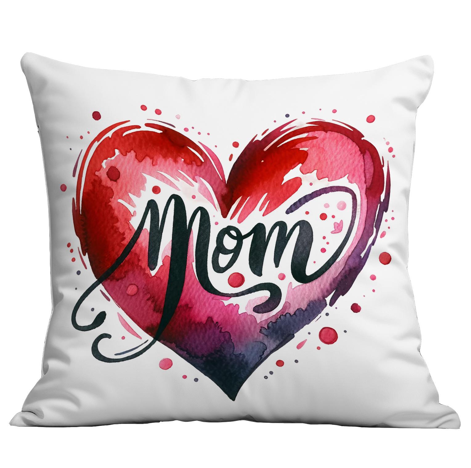 

Новая наволочка с цветами ко Дню матери, праздничное украшение для дома, гостиной, дивана 45 * 45Cm