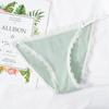 Women's  Mid Waist Cotton Lace Briefs Women Sexy Seamless Bikini Panties Underwear