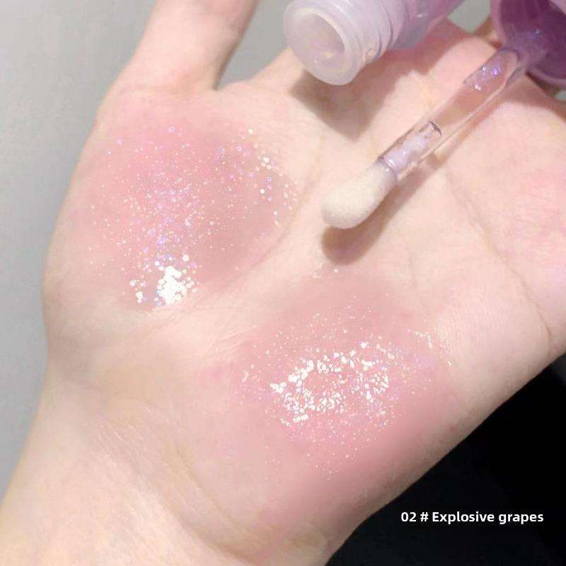 

Масло для губ Pudding Jelly Lip Oil Увлажняет и делает губы пухлыми Чистая и чистая текстура и уменьшает морщины на губах 02#