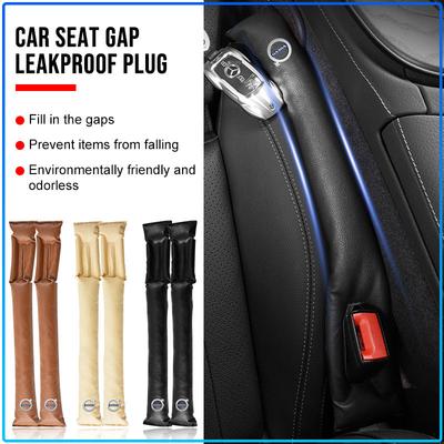 Car Seat Gap Filler PU Leather Soft Side Seam Plug For Rdesign XC90 S60 XC60 V70 S80 S40 V50 V40 V60 C30 S70
