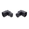 Bend Up/Down/Left/Right Corner Plug 90 Angled Conversion Plug IEC Connector AC Plug Power Adapter