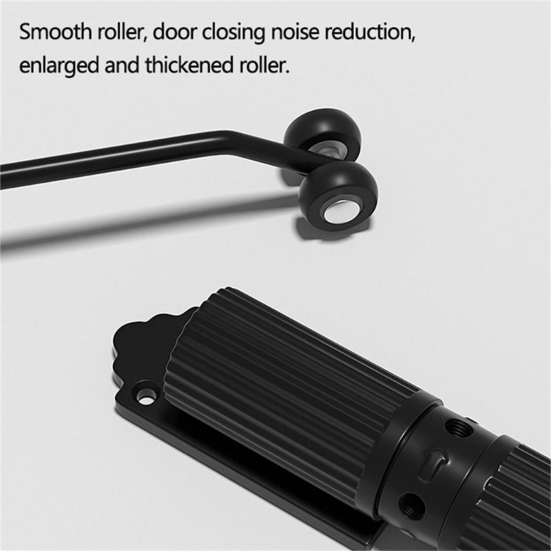 Self Closing Door Mechanism Aluminum Door Closure Safe & Convenient Door Control System for House & Commercial Setting