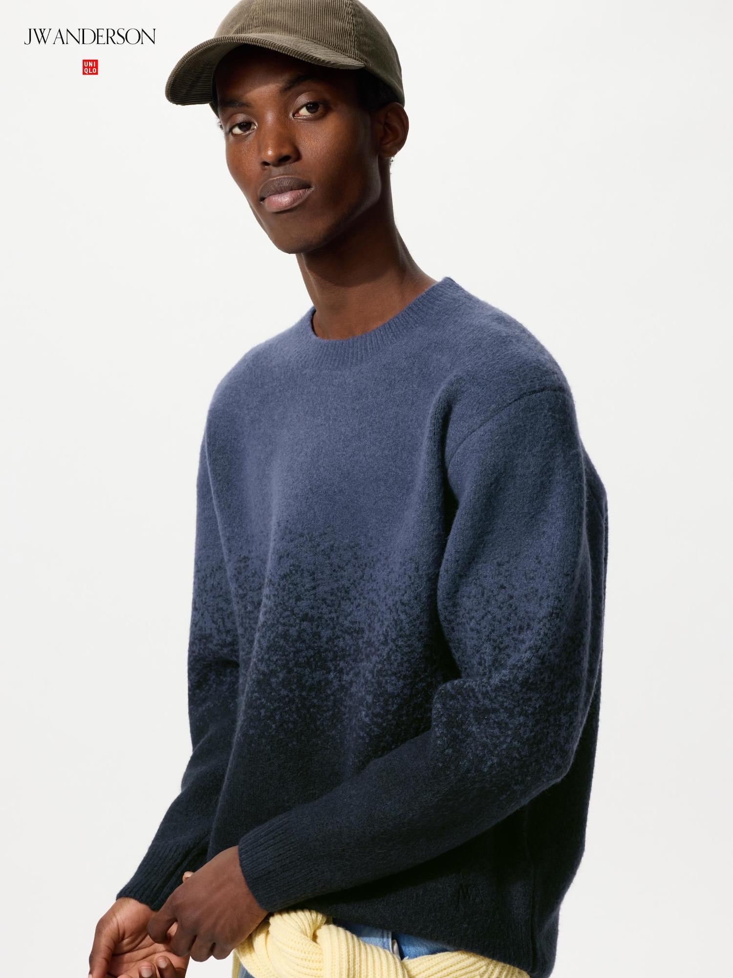 

Свитер с круглым вырезом Soupleyan Gradation от Uniqlo 68 BLUE/UNISEX XXL