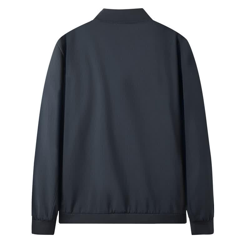 Shanshan Men's Baseball Collar Jacket