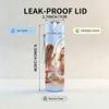 1PC Girl Mirror Fantasy Portrait Print 750ml Color Plastic Sports Water Bottle Leakproof Flip Straw Lid Suitable for Sports Office Home Use
