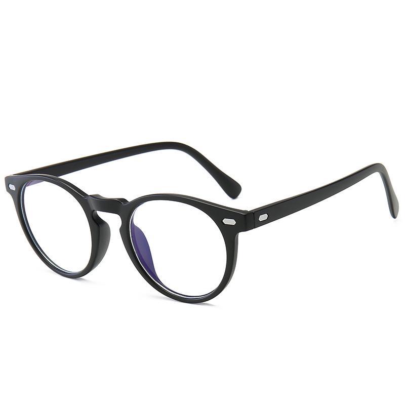 Retro Unisex Round Frame Blue Light Blocking Glasses