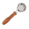58mm Bottomless Portafilter with Basket Filter 2 Ears Stainless Steel Wood Handle Detachable Coffee
