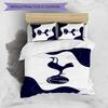 3pcs Tottenham Hotspur F.C pattern bedding set duvet cover set includes duvet cover &pillowcases,perfect all season bedroom decoration&gift