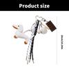 Fashionable Retro Sausage Dog Keyring Fashionable Sturdy PU Jewelry Accessory for Collectors and Trendsetters Use