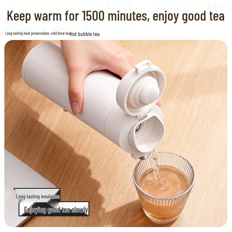 XTEP 400ml Stainless Steel Pop-Up Lid Insulated Bottle