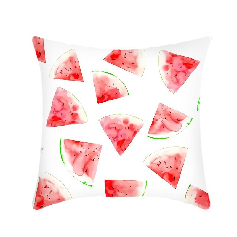 Fruit Lemon Ice Cream Popsicle Sofa Home Pillow Cover Small Fresh and Sweet Style Sofa Pillow Cover