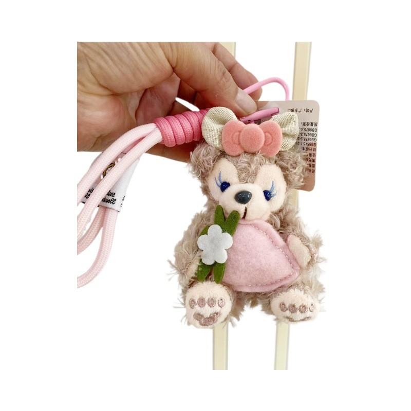 And Colorful Sweet Duffy Bear Plush Keychain Soft Hanging Doll For Occasions Special