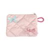 Polyester Bowknot Cosmetic Pouch Versatile Portable Organizers for Travel and Daily Accessories