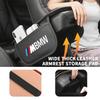 HVHE9 Leather Car Armrest Center Console Pad Auto Seat Arm Rest Mat For BMW Performance M E87 E30 E46 E28 F35 G20 E93 F20 X3 X