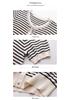 Stylish Summer Knitted Striped Tops: Short-Sleeve T-Shirts for Middle-Aged and Elderly Moms 2026