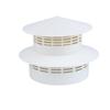 Pvc Roof Ventilation Grille Rain Cap Round Hood For 75-250Mm Pipe Vents Chimney Outlet Weather Protection
