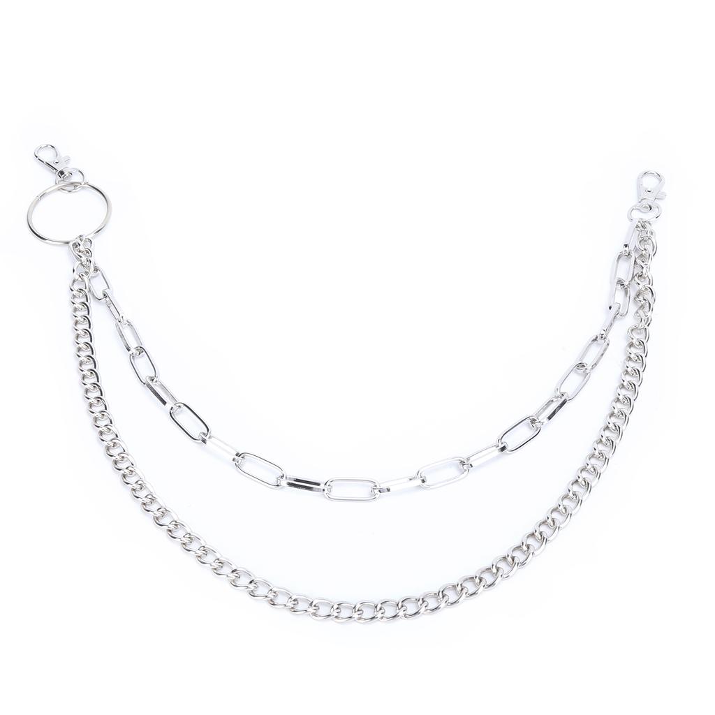 Pants Chain Multifunction Personality Fashion Chain Belt for Pants Decoration Hip Hop Jewelry