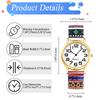 Women's Watch Cute Bohemian Style Stretch Band Fashionable Analog Display Free Size Stainless Steel Band Waterproof Quartz Watch Fashion Accessory -