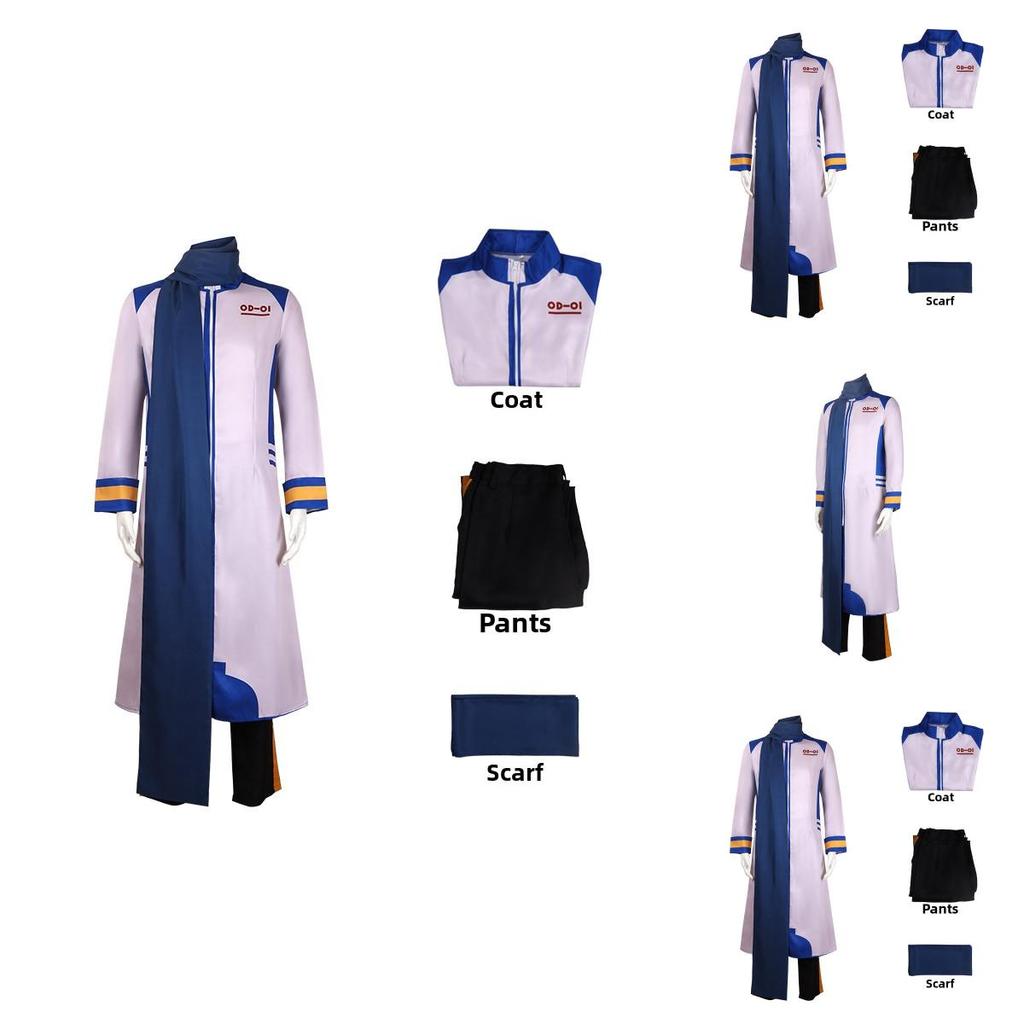 Vocaloid Kaito Official Cosplay Costume Streetwear Polyester Convention Anime Wear