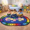 Animal Number Educational Carpet Cartoon Pattern Play Mat Kids Education Hopscotch Carpet  Bedroom