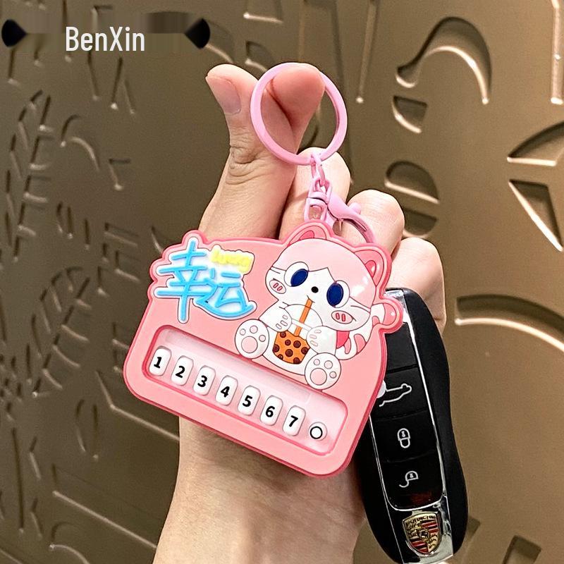 Lucky Cat Mini Musical Piano Keychain: Cute Backpack Pendant & Small Gift Ornament