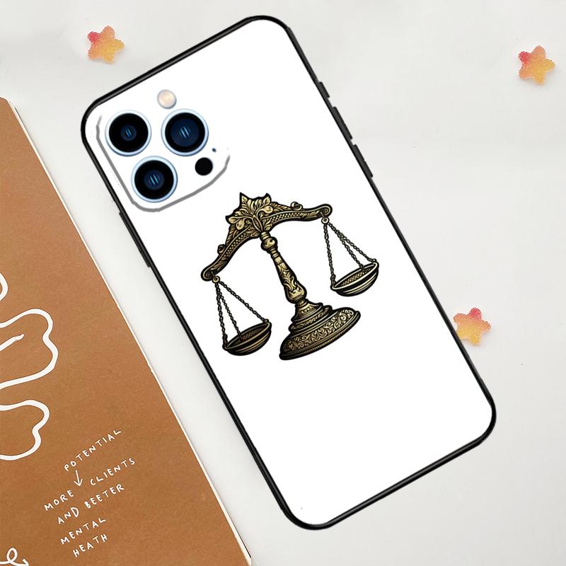 Gesetz Anwalt Richter Gerechtigkeit Fall Für Apple iPhone 12 13 Mini 11 14 15 16 Pro Max Plus X XR XS Max Hülle