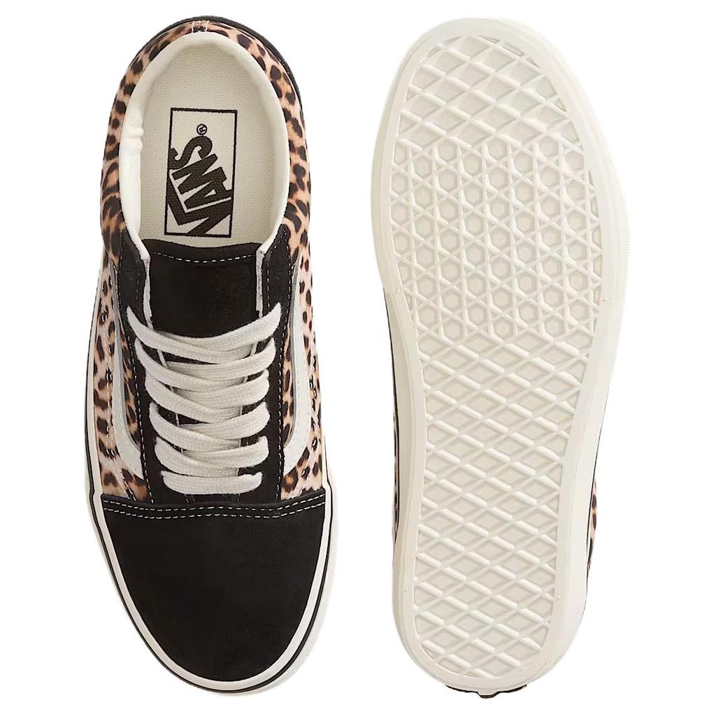 Vans Old Skool Comfortable Fit Low-Top Skate Shoes Unisex Sneakers Brown Black VN000E8WYY6