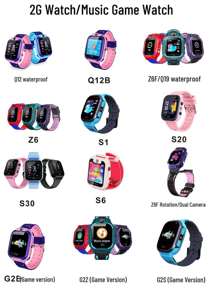 Smartwatch per Bambini Impermeabile 4G S30 con Fotocamera e Funzione Videochiamata