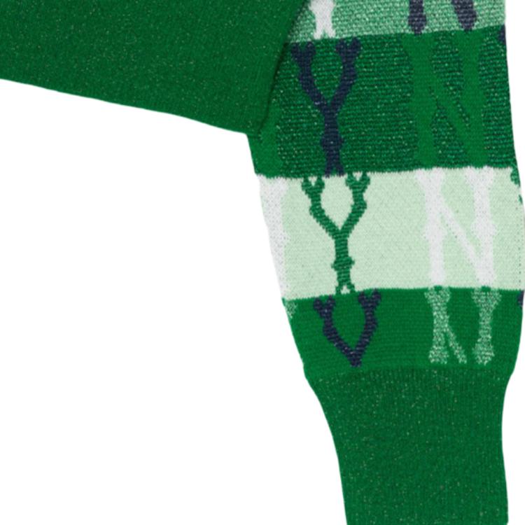 New MLB New York Yankees Knitwear Women's Green 3FKCM0131-50GNS