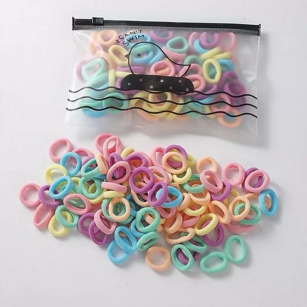 Buntes elastisches Haarband für Mädchen – Weiches, haarschonendes Accessoire