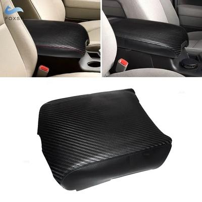 Potah opěrky ruky z měkké kůže pro Toyota Tundra 2007 - 2011 2012 2013 Spoj uhlíkových vláken Kryt výplně boxu opěrky ruky středového ovládání