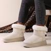 Winter new thickened warm shoes velvet Northeast snow boots short boots fashionable women's cotton shoes wholesale