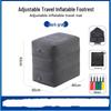 Portable Inflatable 3-Layer Travel Footrest