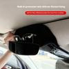 Car Glasses Case black Suede Sunroof Sunglasses Storage Box Organizer For BMW X5 X6X7 G05 G06 G07 -2025 Interior Accessories