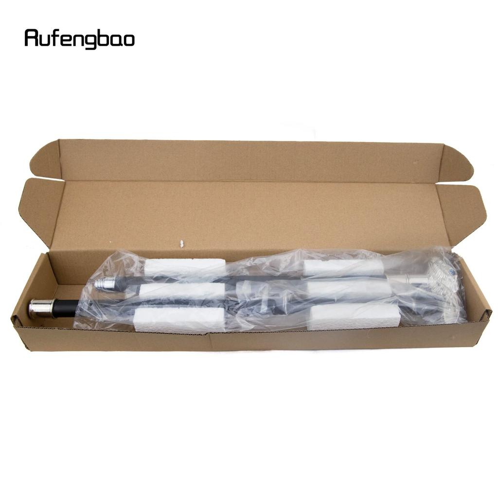 White Rabbit Long Ear Gentleman Walking Cane Fashion Walking Stick Gentleman Crosier Knob Walking Stick 93cm