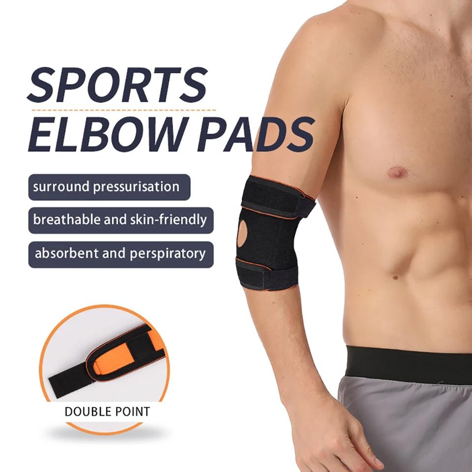 Elbow Support Brace 1Pcs Elastic Sleeve for Gym Sport Basketball Volleyball Tennis Arm Protective Pad Absorb Sweat