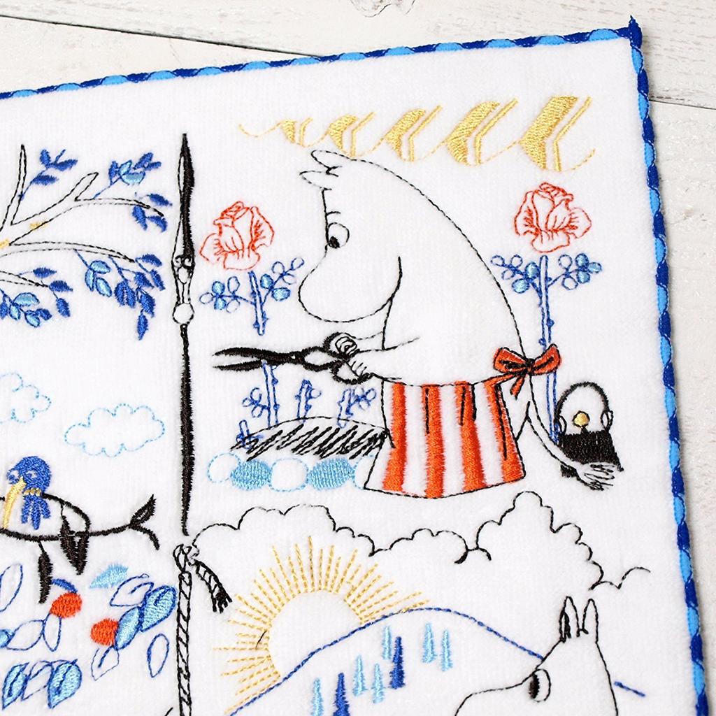 Marushin Mini Towel MOOMIN Favorite Place 25 X 25cm 1405008200 Approx.